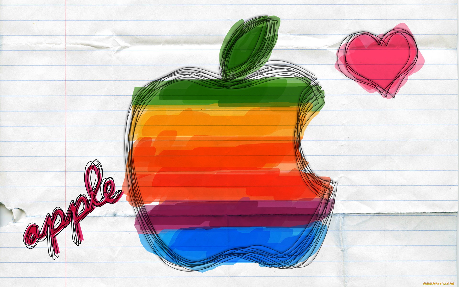 , apple